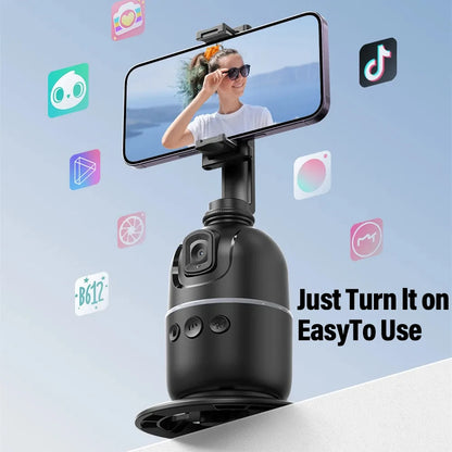 VIKEFON Smart Auto Face Tracking Gimbal Stabilizer 360° Selfie Stick Tripod with Gesture Control for Camera Mobile Smartphone